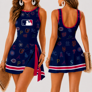 Limited Edition – Customized MLB All Teams Women’s Summer Skort Dress TTH210742