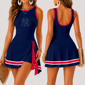 Limited Edition – Customized MLB New York Yankees Women’s Summer Skort Dress TTH210742