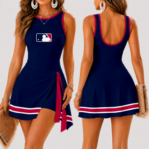 Limited Edition – Customized MLB Major League Baseball Women’s Summer Skort Dress TTH210742