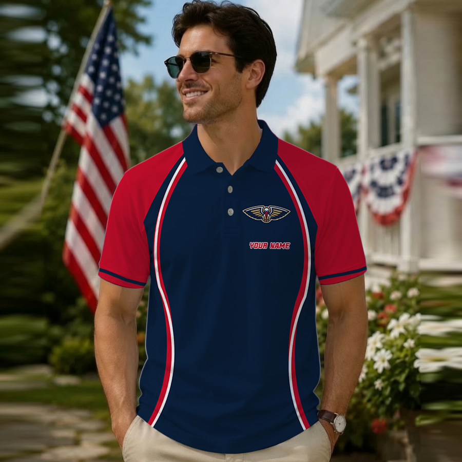 Limited Edition – Customized NBA New Orleans Pelicans Polo Shirt TTH210763