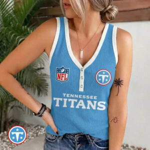 Limited Edition – Customized NFL Tennessee Titans Women’s V-Neck Tank Top TTH210764