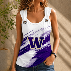 Limited Edition – Customized NCAA Washington Huskies O-Ring Shoulder Tank Top TTH210765