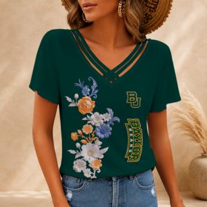 Limited Edition – Customized NCAA Baylor Bears V-Neck Shirt TTH210783