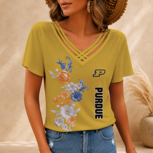 Limited Edition – Customized NCAA Purdue Boilermakers V-Neck Shirt TTH210783