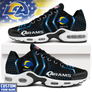 Limited Edition – Customized NFL Los Angeles Rams Air Max Plus Sneakers TTH210777