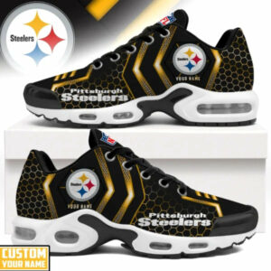 Limited Edition – Customized NFL Pittsburgh Steelers Air Max Plus Sneakers TTH210777