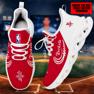 Limited Edition – Customized NBA Houston Rockets Max Soul Shoes TTH210793