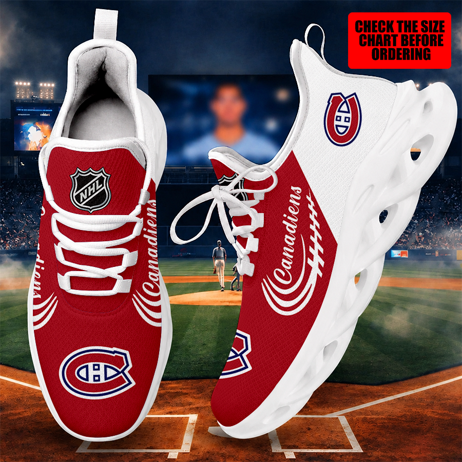 Limited Edition – Customized NHL Montreal Canadiens Max Soul Shoes TTH210788