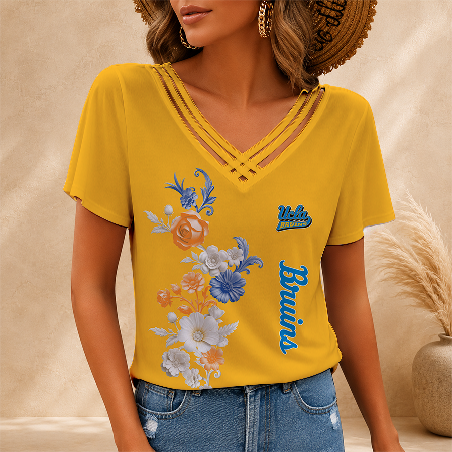 Limited Edition – Customized NCAA Ucla Bruins V-Neck Shirt TTH210746