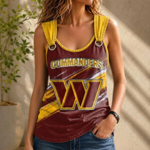 Limited Edition – Customized NFL Washington Commanders O-Ring Shoulder Tank Top TTH210762