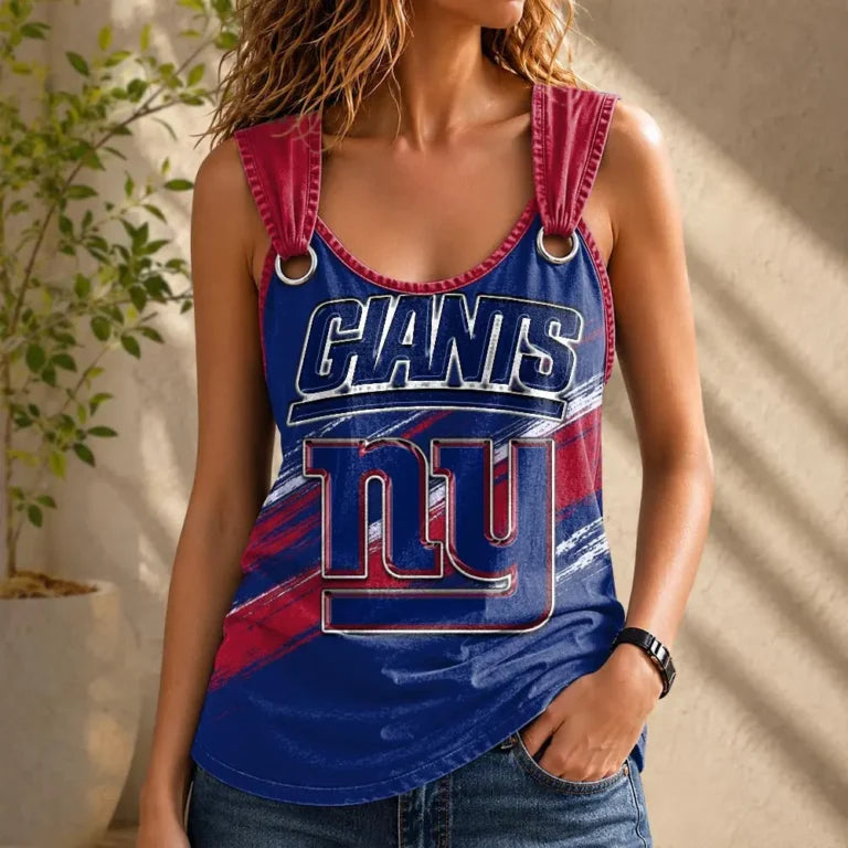 Limited Edition – Customized NFL New York Giants O-Ring Shoulder Tank Top TTH210762