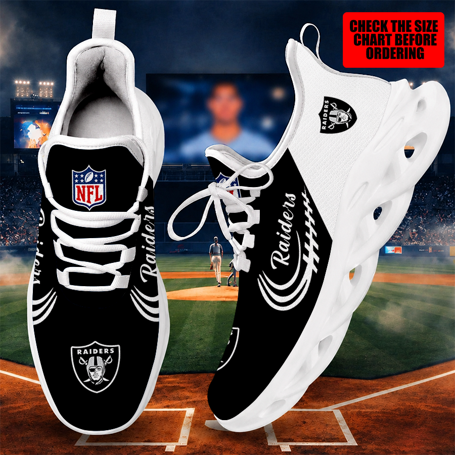 Limited Edition – Customized NFL Las Vegas Raiders Max Soul Shoes TTH210794