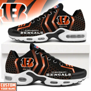 Limited Edition – Customized NFL Cincinnati Bengals Air Max Plus Sneakers TTH210777
