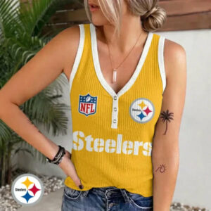 Limited Edition – Customized NFL Pittsburgh Steelers Women’s V-Neck Tank Top TTH210764