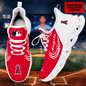 Limited Edition – Customized MLB Los Angeles Angels Max Soul Shoes TTH210785