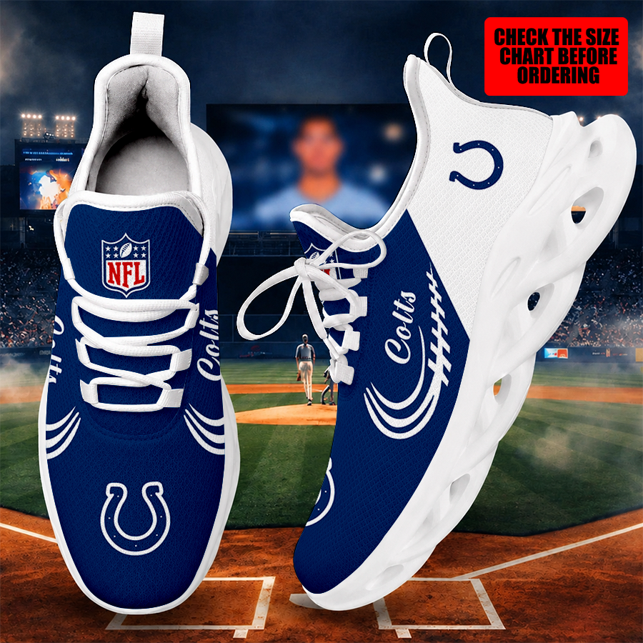Limited Edition – Customized NFL Indianapolis Colts Max Soul Shoes TTH210794