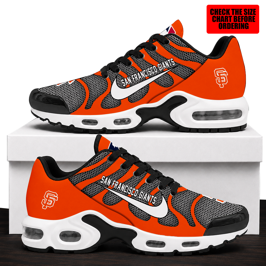 Limited Edition – Customized MLB San Francisco Giants Air Max Plus Sneakers TTH210778