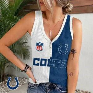 Limited Edition – Customized NFL Indianapolis Colts Women’s V-Neck Tank Top TTH210797