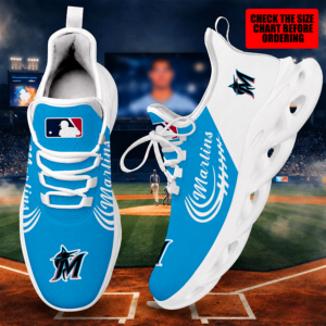 Limited Edition – Customized MLB Miami Marlins Max Soul Shoes TTH210785
