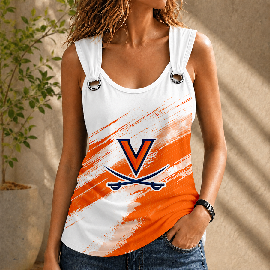 Limited Edition – Customized NCAA Virginia Cavaliers O-Ring Shoulder Tank Top TTH210766
