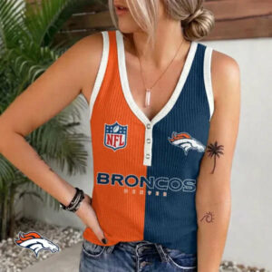 Limited Edition – Customized NFL Denver Broncos Women’s V-Neck Tank Top TTH210797