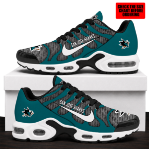 Limited Edition – Customized NHL San Jose Sharks Air Max Plus Sneakers TTH210770