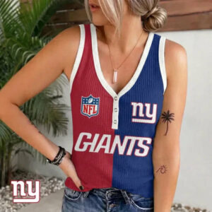 Limited Edition – Customized NFL New York Giants Women’s V-Neck Tank Top TTH210797