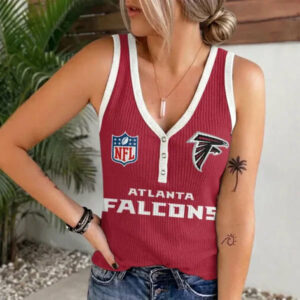 Limited Edition – Customized NFL Atlanta Falcons Women’s V-Neck Tank Top TTH210764