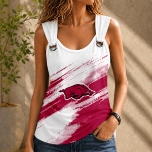 Limited Edition – Customized NCAA Arkansas Razorbacks O-Ring Shoulder Tank Top TTH210789
