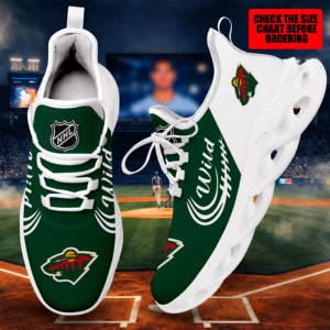 Limited Edition – Customized NHL Minnesota Wild Max Soul Shoes TTH210788