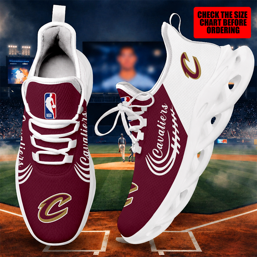 Limited Edition – Customized NBA Cleveland Cavaliers Max Soul Shoes TTH210793