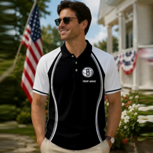 Limited Edition – Customized NBA Brooklyn Nets Polo Shirt TTH210763