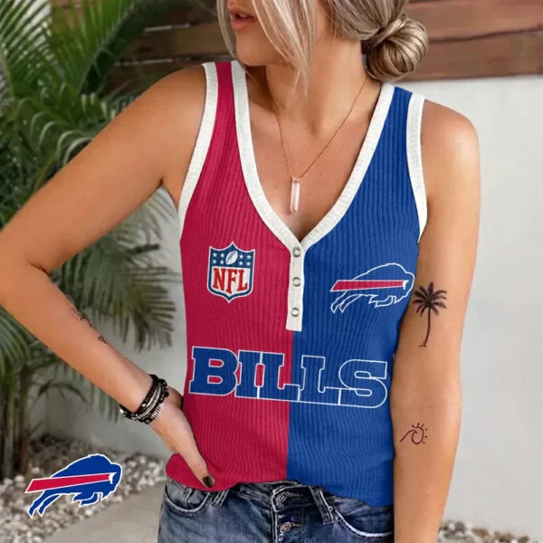 Limited Edition – Customized NFL Buffalo Bills Women’s V-Neck Tank Top TTH210797