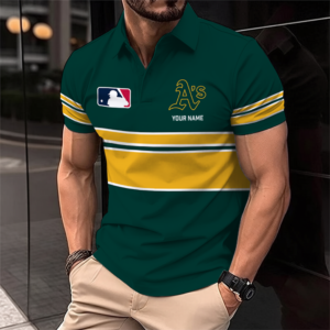 Limited Edition – Customized MLB Oakland Athletics Polo Shirt TTH210761