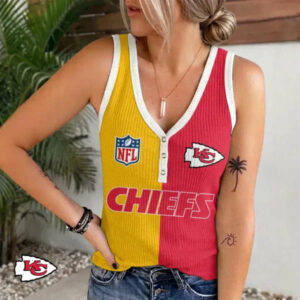Limited Edition – Customized NFL Kansas City Chiefs Women’s V-Neck Tank Top TTH210797