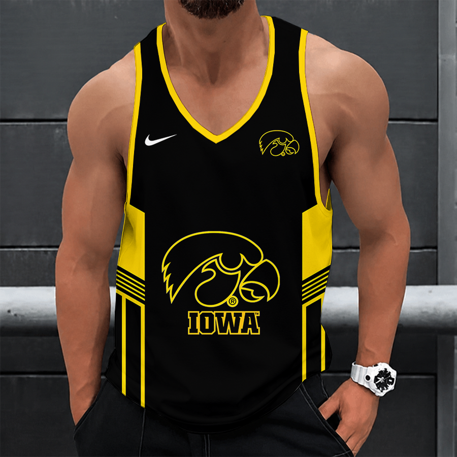 Limited Edition – Customized NCAA Iowa Hawkeyes Strappy Unisex Tank Top 210780