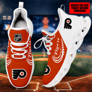 Limited Edition – Customized NHL Philadelphia Flyers Max Soul Shoes TTH210788