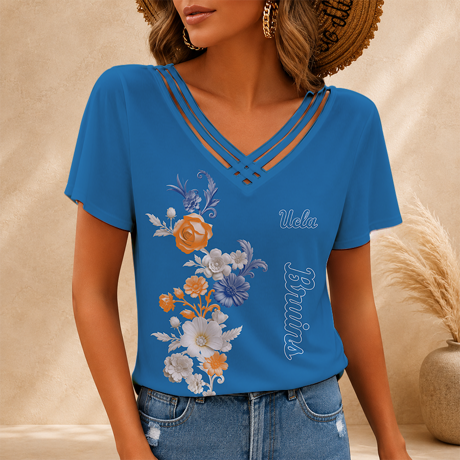 Limited Edition – Customized NCAA Ucla Bruins V-Neck Shirt TTH210783