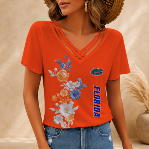 Limited Edition – Customized NCAA Florida Gators V-Neck Shirt TTH210746