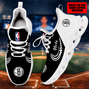 Limited Edition – Customized NBA Brooklyn Nets Max Soul Shoes TTH210793