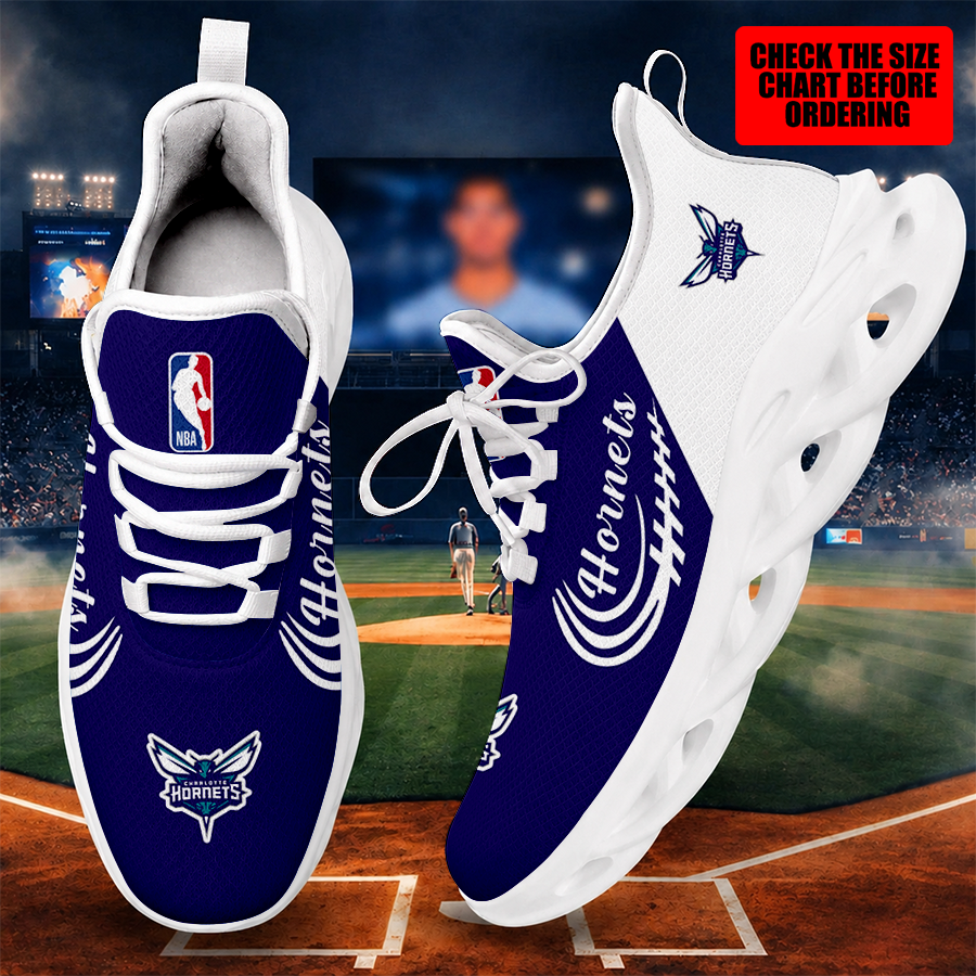 Limited Edition – Customized NBA Charlotte Hornets Max Soul Shoes TTH210793