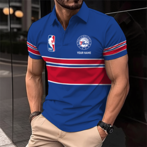 Limited Edition – Customized NBA Philadelphia 76Ers Polo Shirt TTH210779