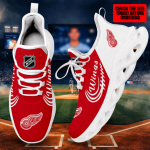 Limited Edition – Customized NHL Detroit Red Wings Max Soul Shoes TTH210788