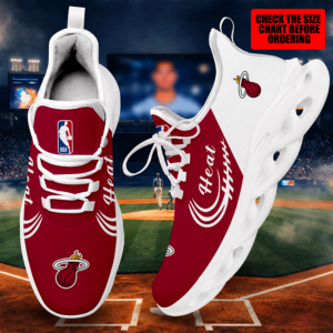 Limited Edition – Customized NBA Miami Heat Max Soul Shoes TTH210793