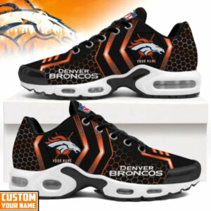 Limited Edition – Customized NFL Denver Broncos Air Max Plus Sneakers TTH210777
