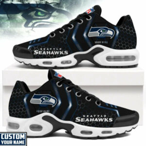 Limited Edition – Customized NFL Seattle Seahawks Air Max Plus Sneakers TTH210777