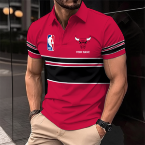 Limited Edition – Customized NBA Chicago Bulls Polo Shirt TTH210779