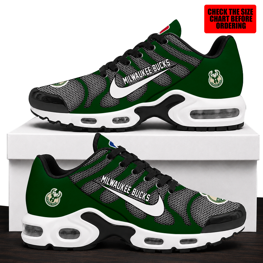 Limited Edition – New Customized NBA Milwaukee Bucks Air Max Plus Sneakers TTH210786
