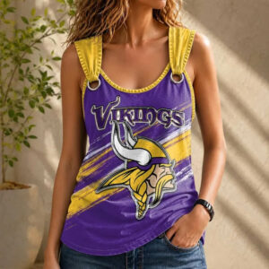 Limited Edition – Customized NFL Minnesota Vikings O-Ring Shoulder Tank Top TTH210762