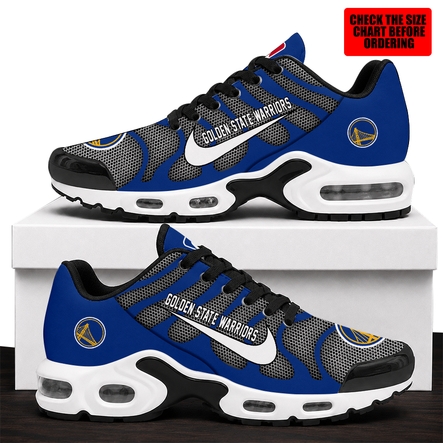 Limited Edition – New Customized NBA Golden State Warriors Air Max Plus Sneakers TTH210786